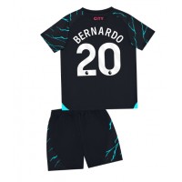 Manchester City Bernardo Silva #20 3rd trikot Kinder 2023-24 Kurzarm (+ Kurze Hosen)